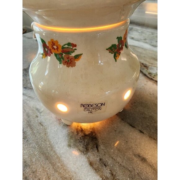 Vintage Robeson Electric "In the Mood" Potpourri Ceremic‎ Wax Melt Jar - Picture 9 of 12